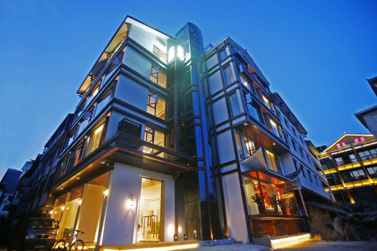張家界武陵源北岸輕奢客棧 森林公園店 Hotel Csangcsiacsie Kültér fotó